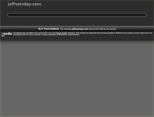 Tablet Screenshot of jaffnatoday.com